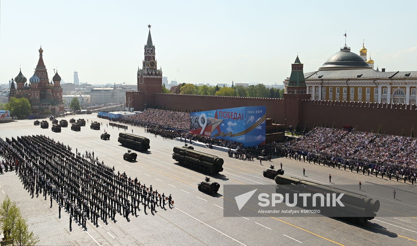 Russia Parade Rehearsal