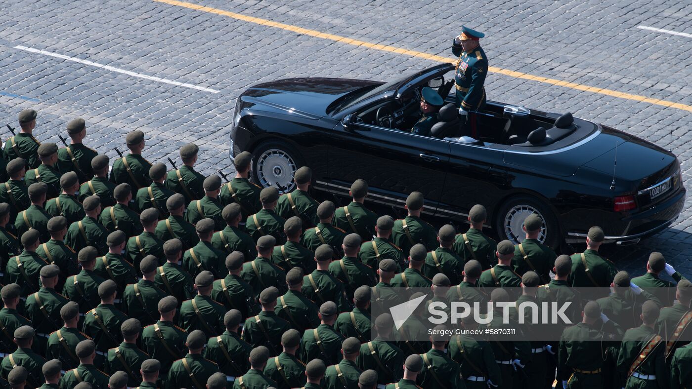 Russia Parade Rehearsal