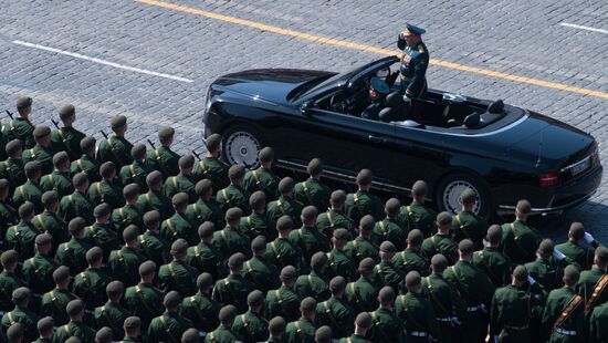 Russia Parade Rehearsal