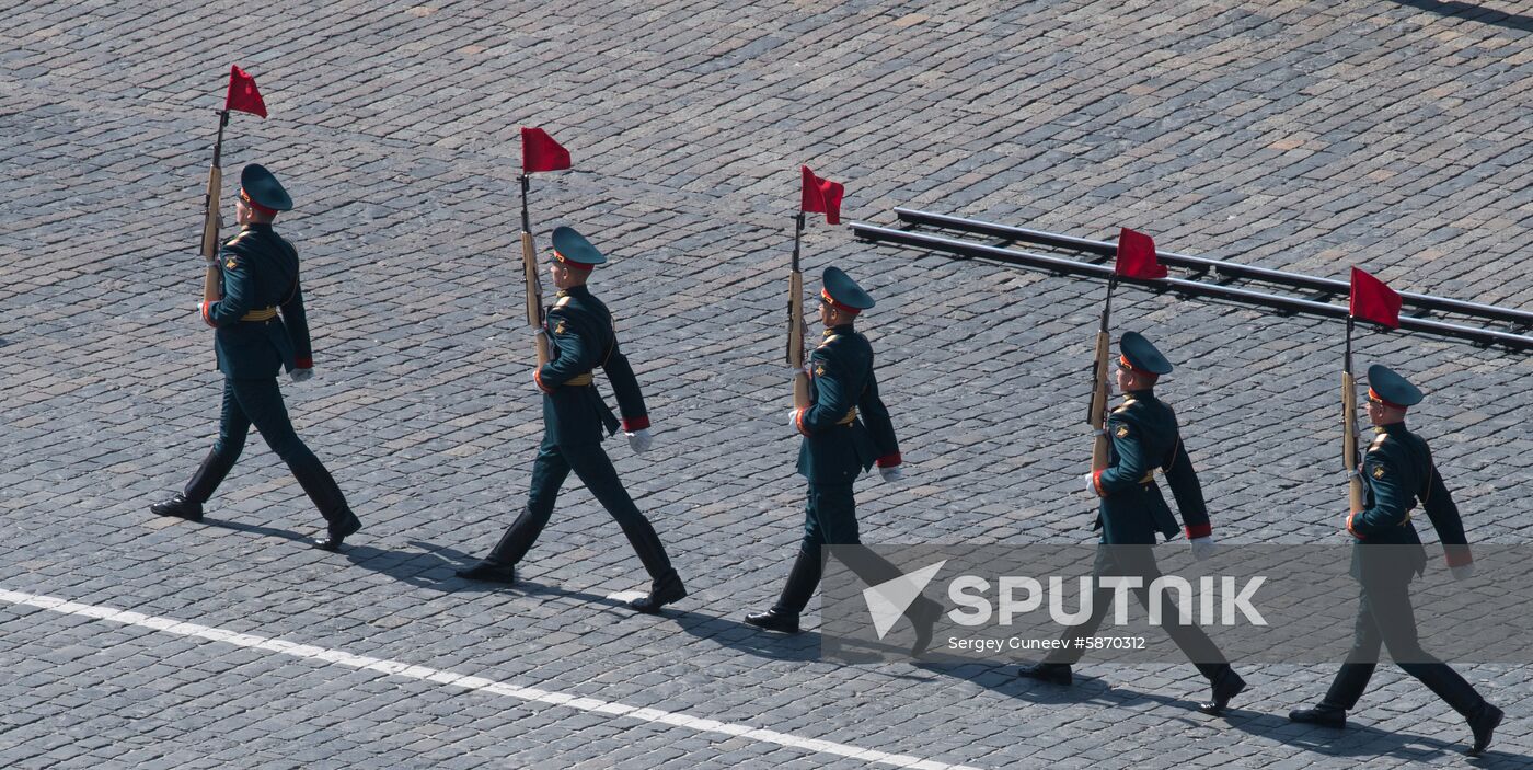 Russia Parade Rehearsal