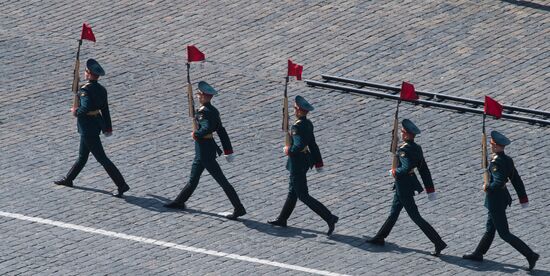 Russia Parade Rehearsal