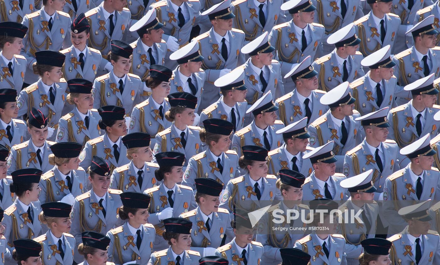 Russia Parade Rehearsal