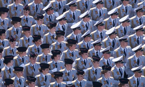 Russia Parade Rehearsal