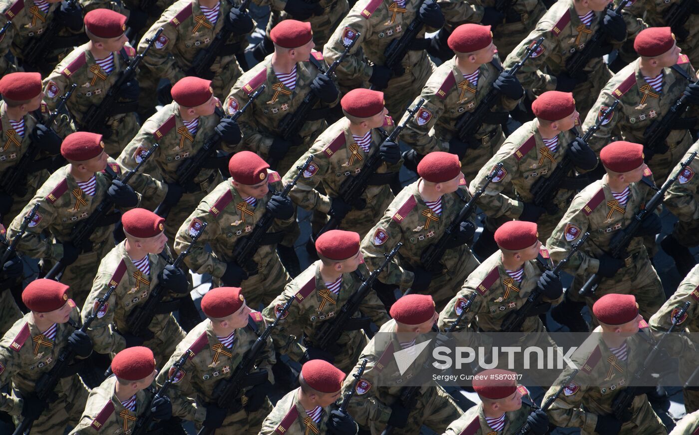 Russia Parade Rehearsal