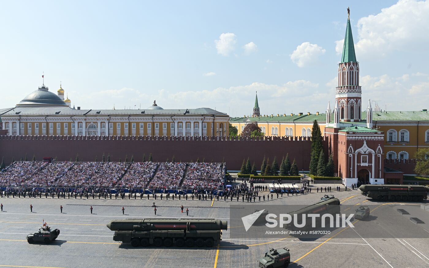 Russia Parade Rehearsal