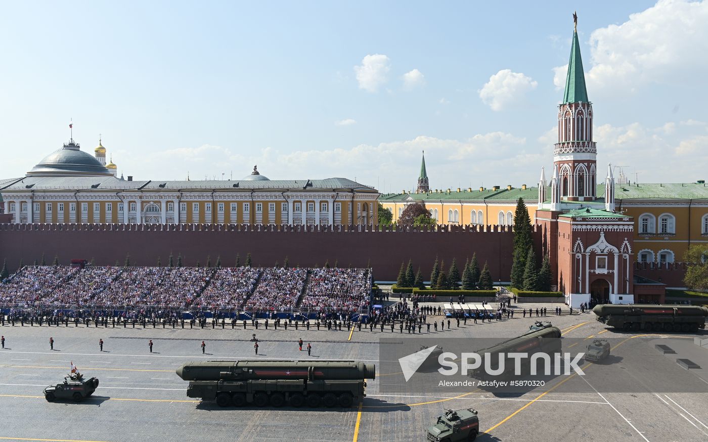 Russia Parade Rehearsal