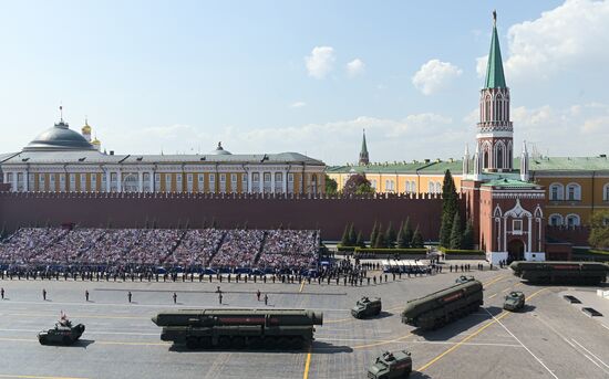 Russia Parade Rehearsal