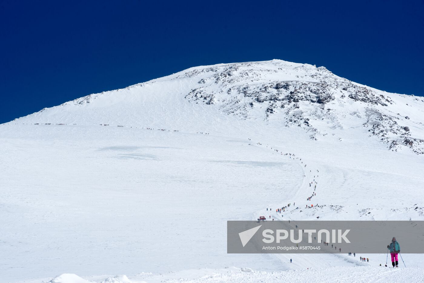 Russia Elbrus Climbing
