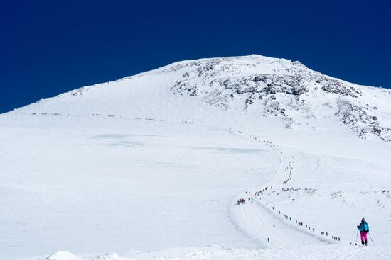 Russia Elbrus Climbing