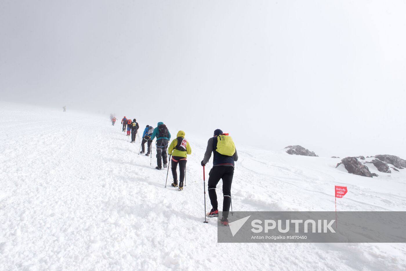 Russia Elbrus Climbing