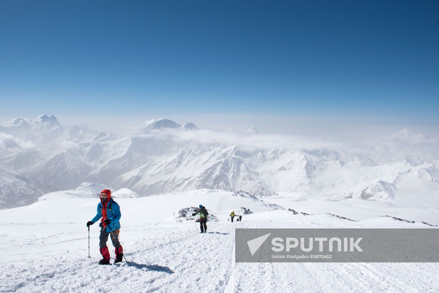 Russia Elbrus Climbing