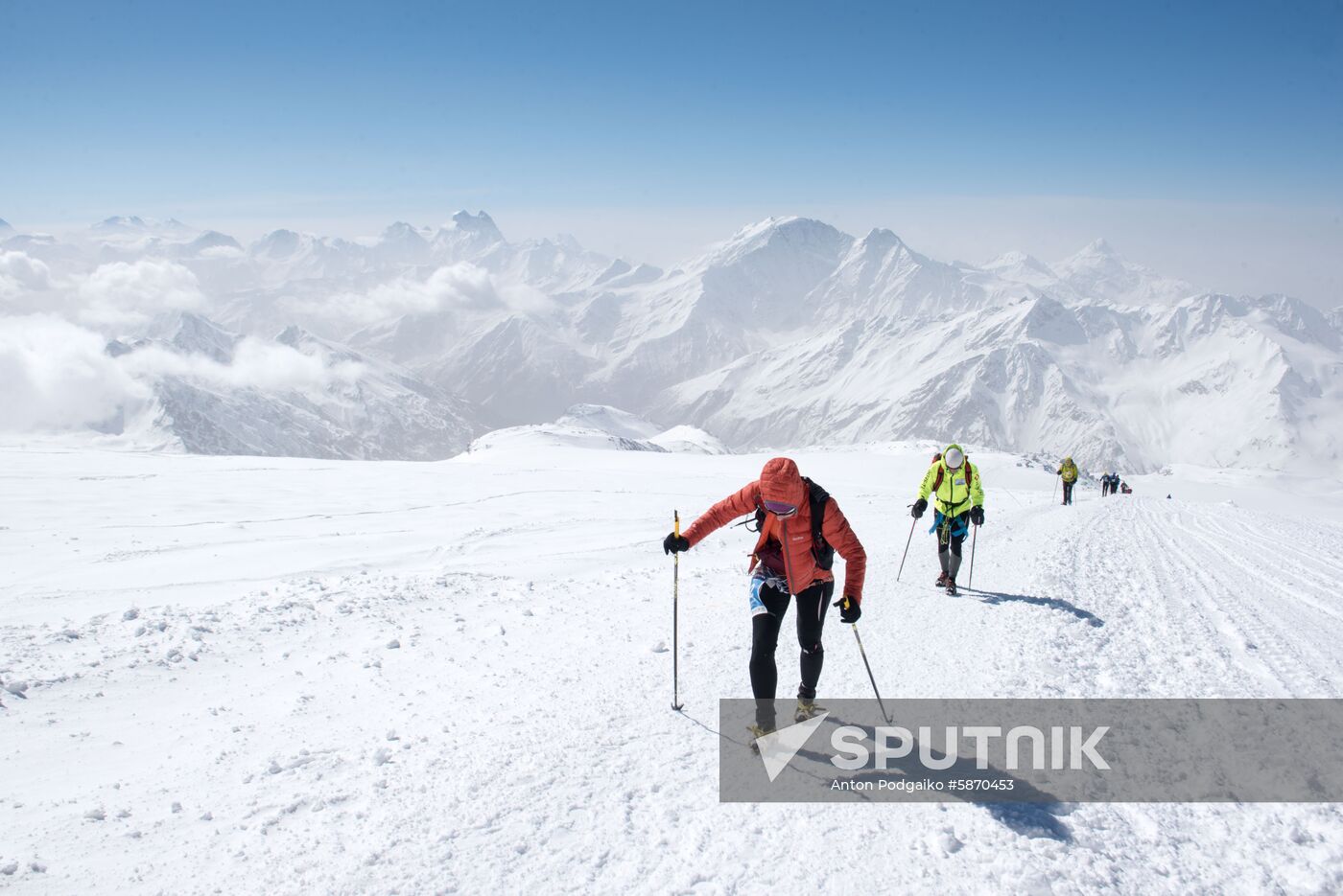 Russia Elbrus Climbing