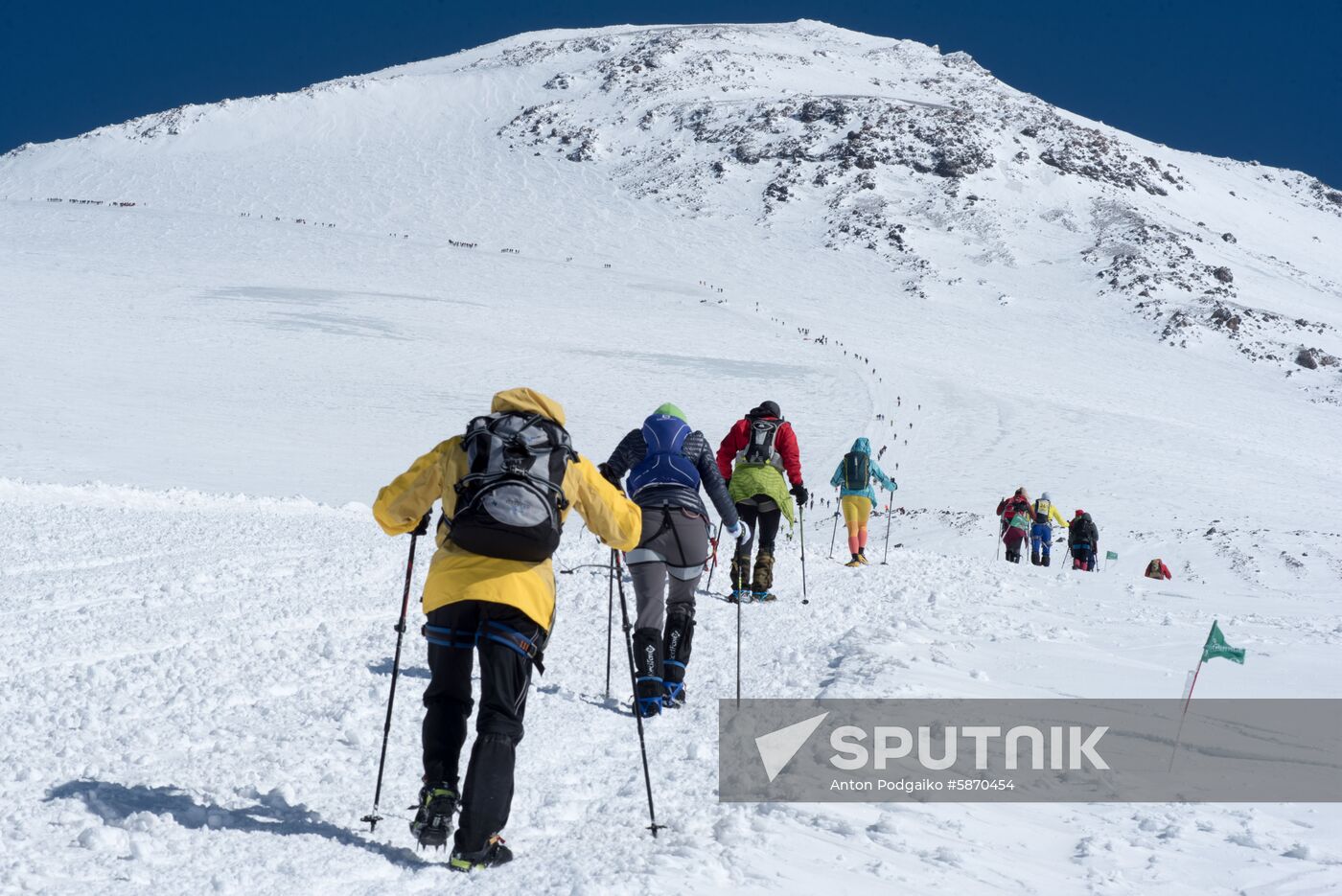 Russia Elbrus Climbing