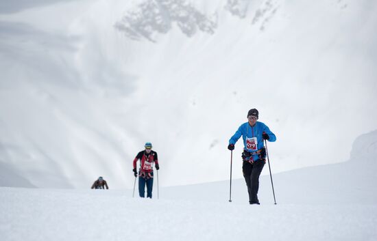 Russia Elbrus Climbing