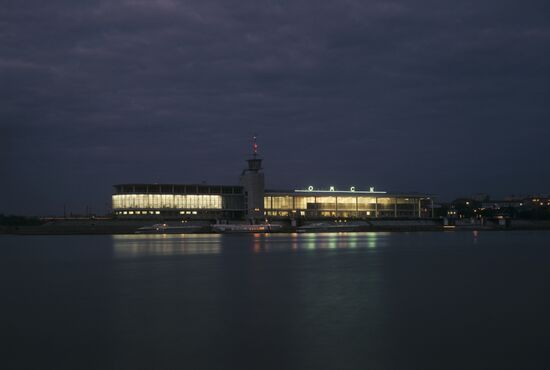 Omsk river terminal