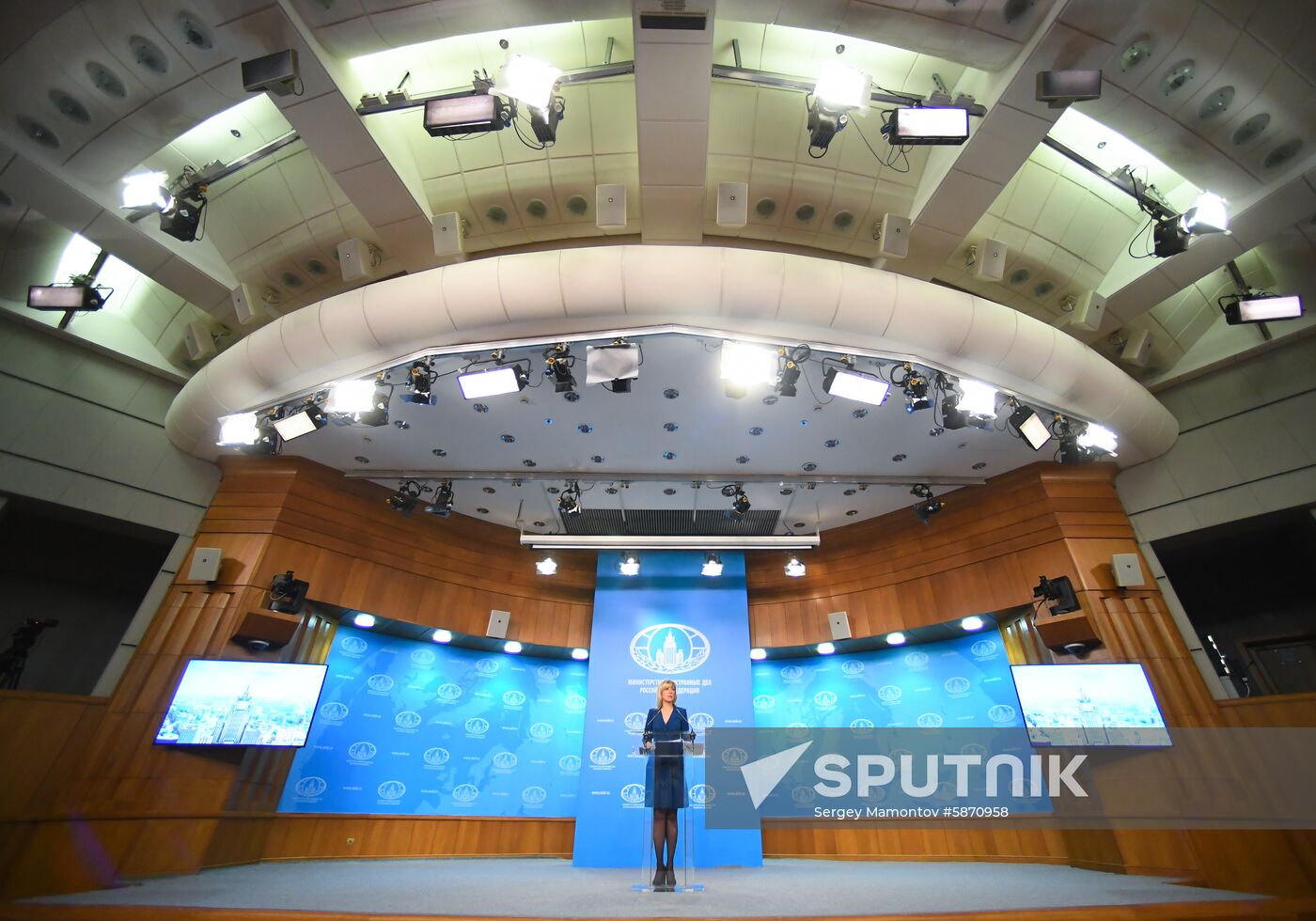 Russia Zakharova Briefing