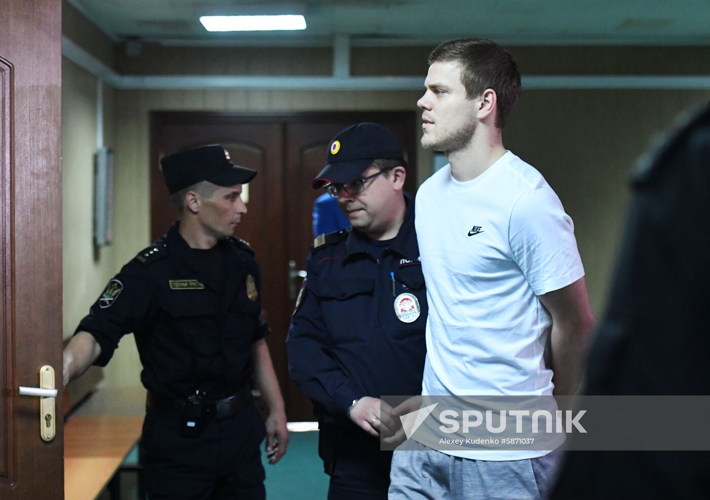 Russia Soccer Kokorin Mamaev Court