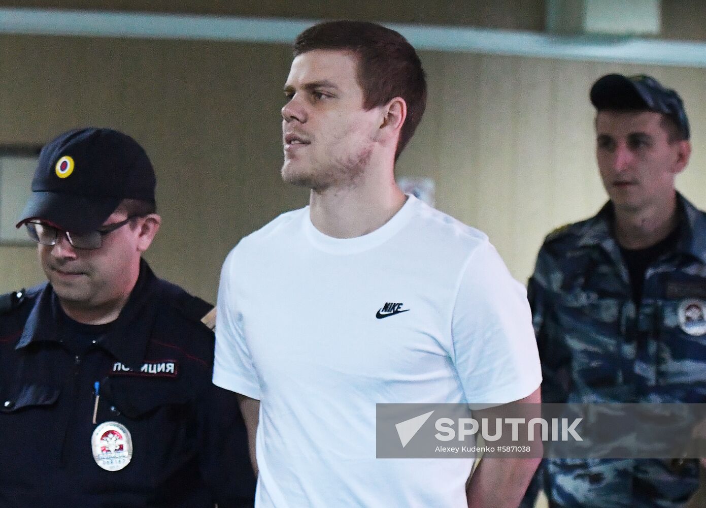 Russia Soccer Kokorin Mamaev Court