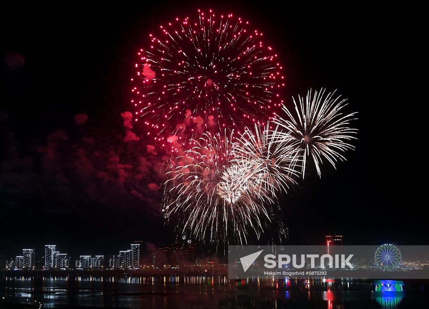 Russia Victory Day Fireworks