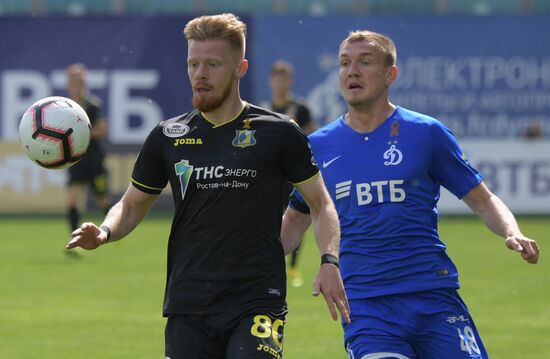 Russia Soccer Premier-League Dynamo - Rostov