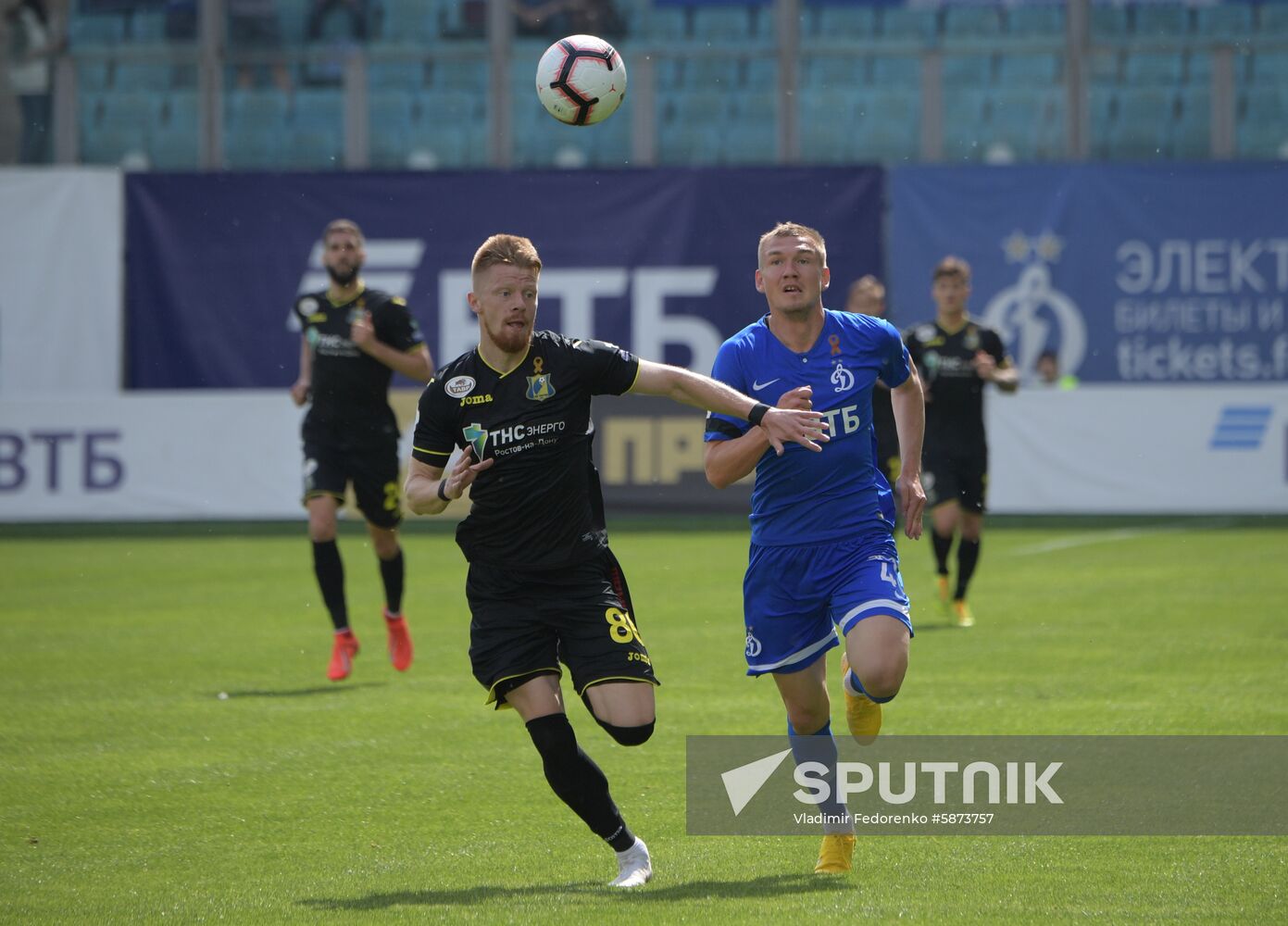 Russia Soccer Premier-League Dynamo - Rostov