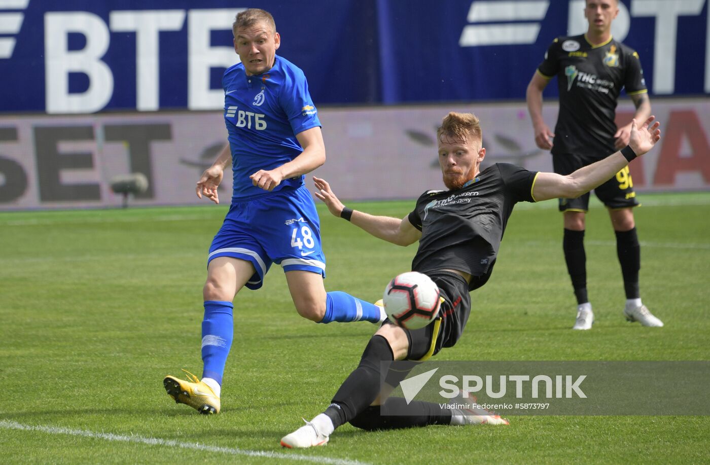 Russia Soccer Premier-League Dynamo - Rostov