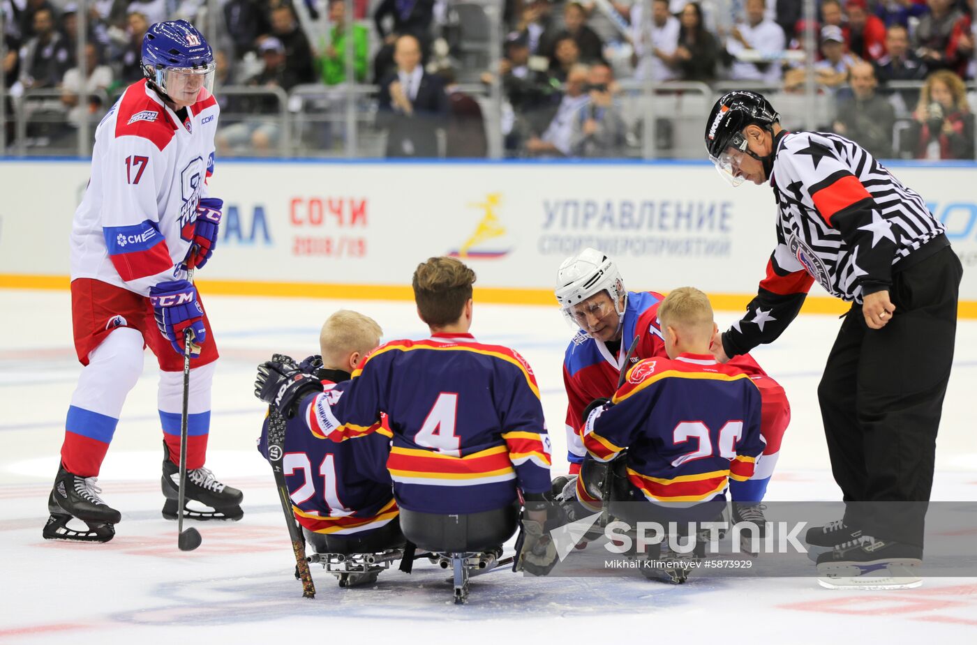 Russia Putin Hockey