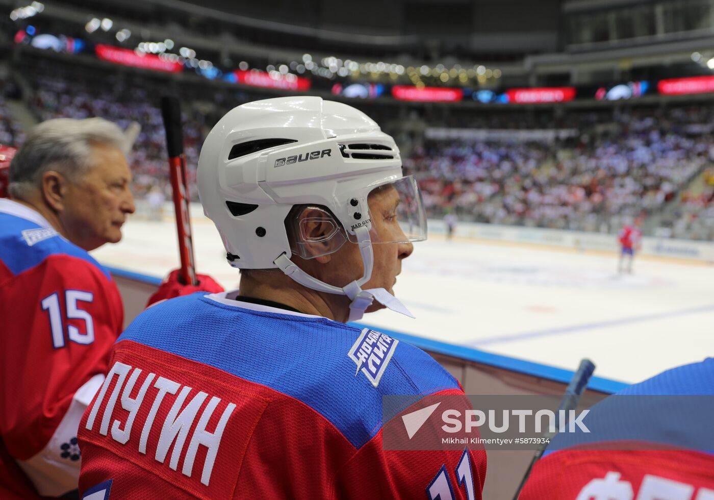 Russia Putin Hockey