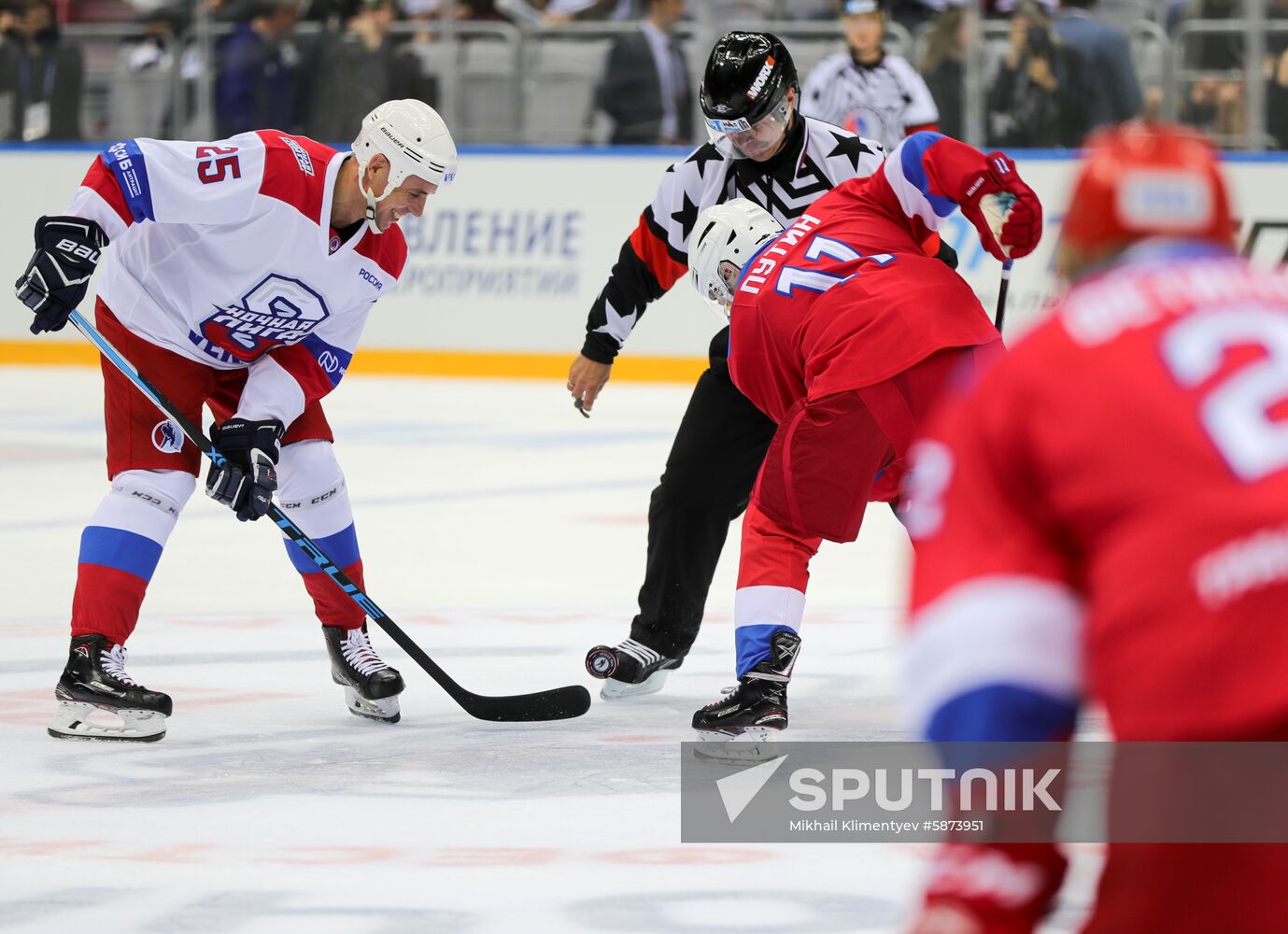 Russia Putin Hockey