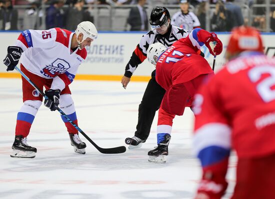 Russia Putin Hockey