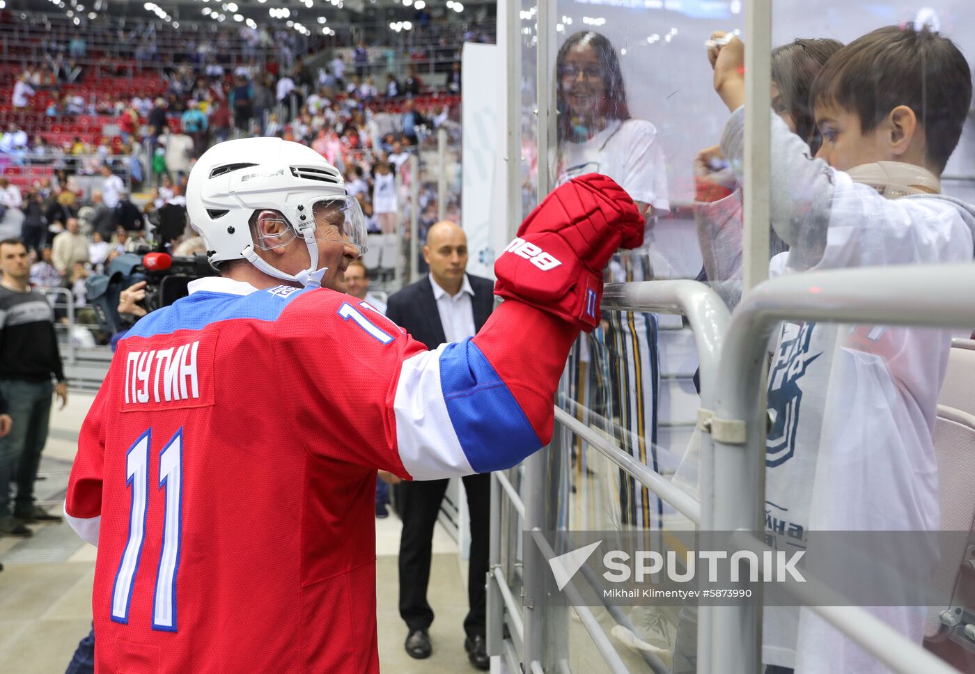 Russia Putin Hockey