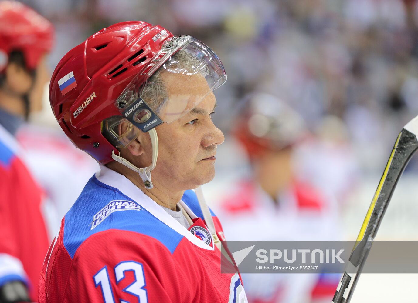 Russia Putin Hockey