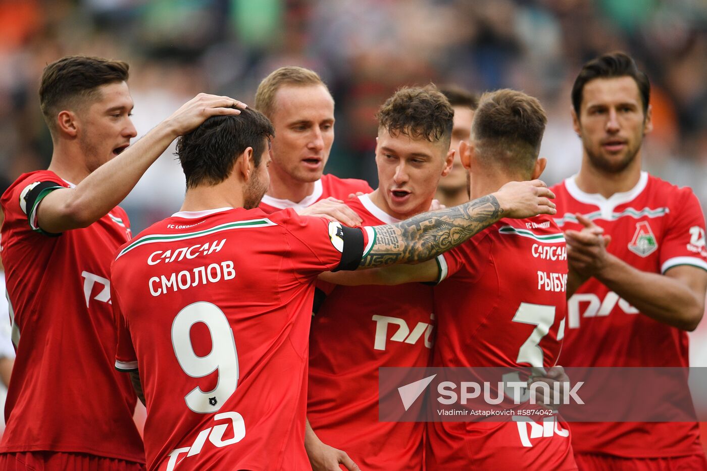 Russia Soccer Premier-League Lokomotiv - Rubin