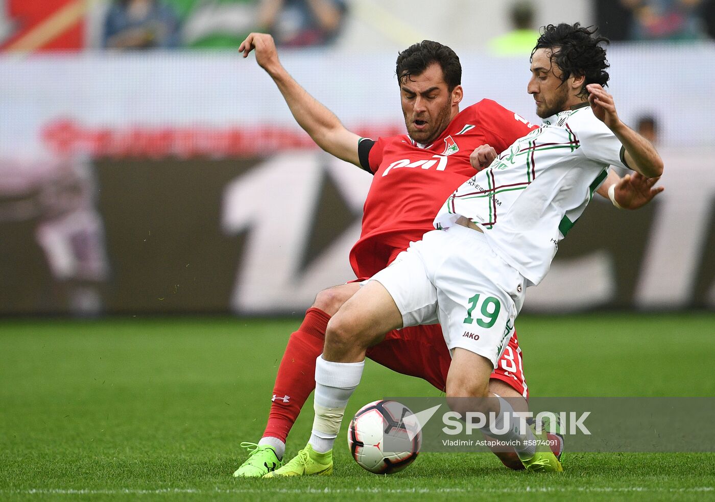 Russia Soccer Premier-League Lokomotiv - Rubin