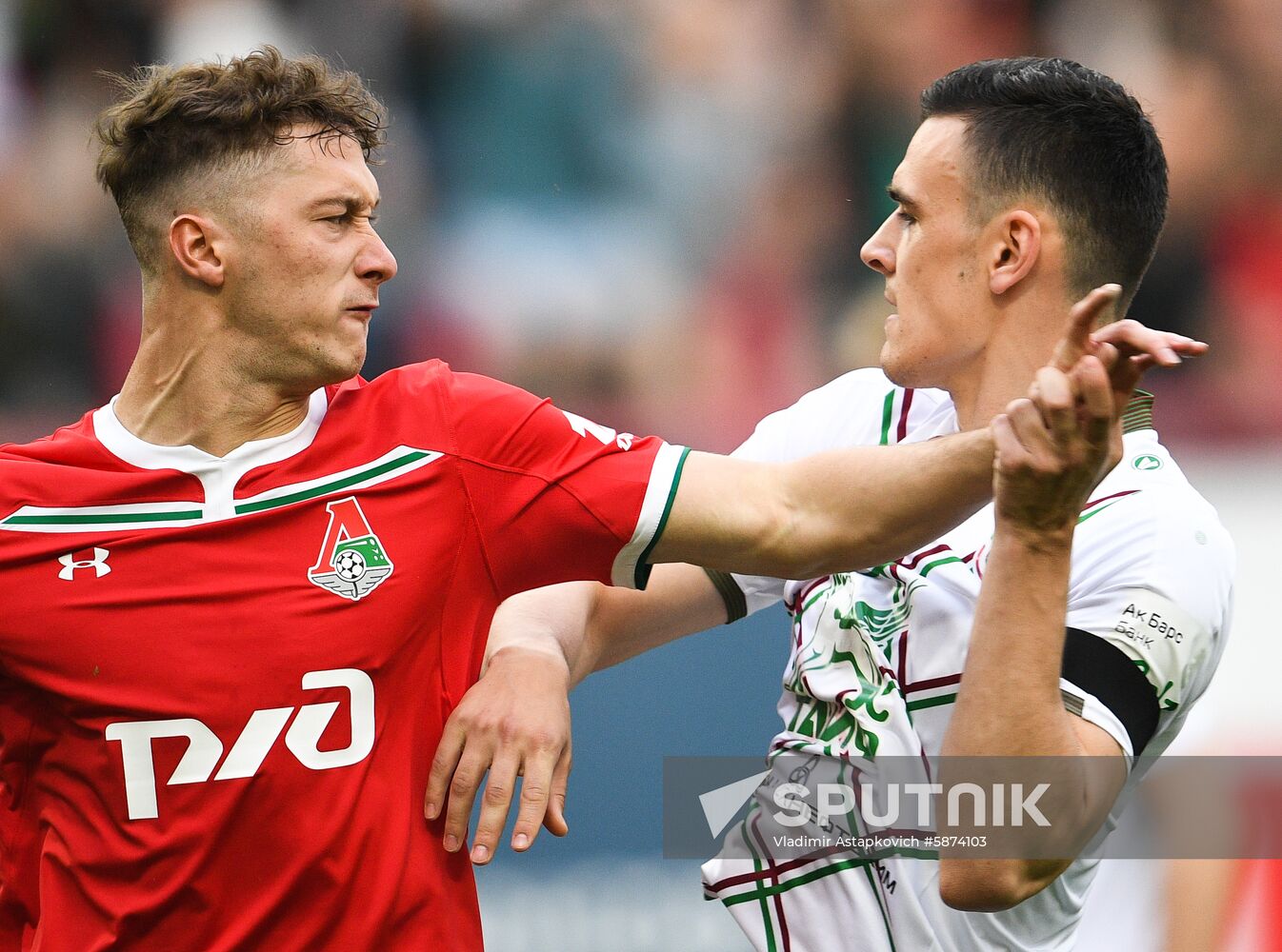 Russia Soccer Premier-League Lokomotiv - Rubin