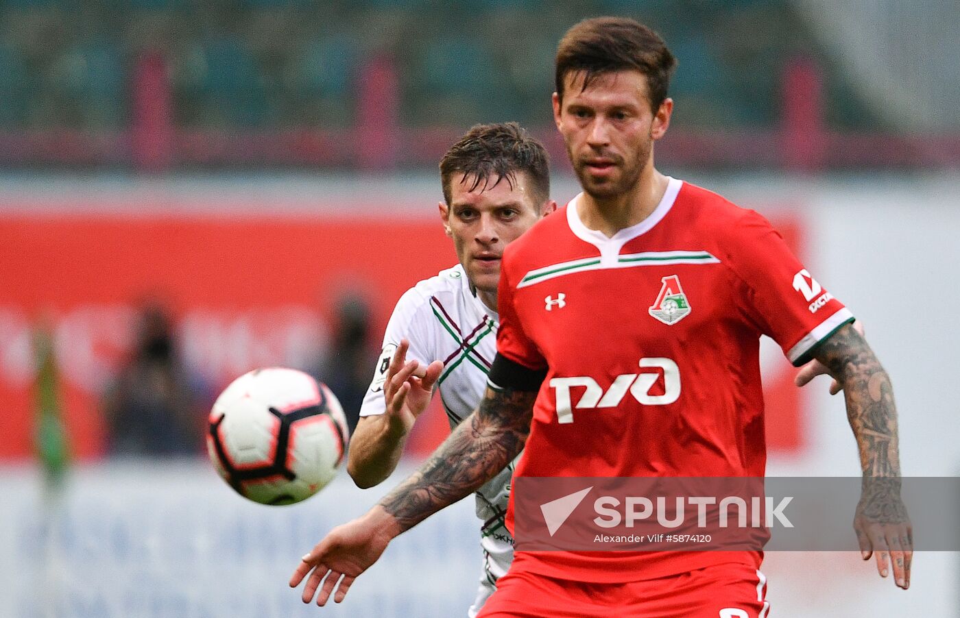 Russia Soccer Premier-League Lokomotiv - Rubin