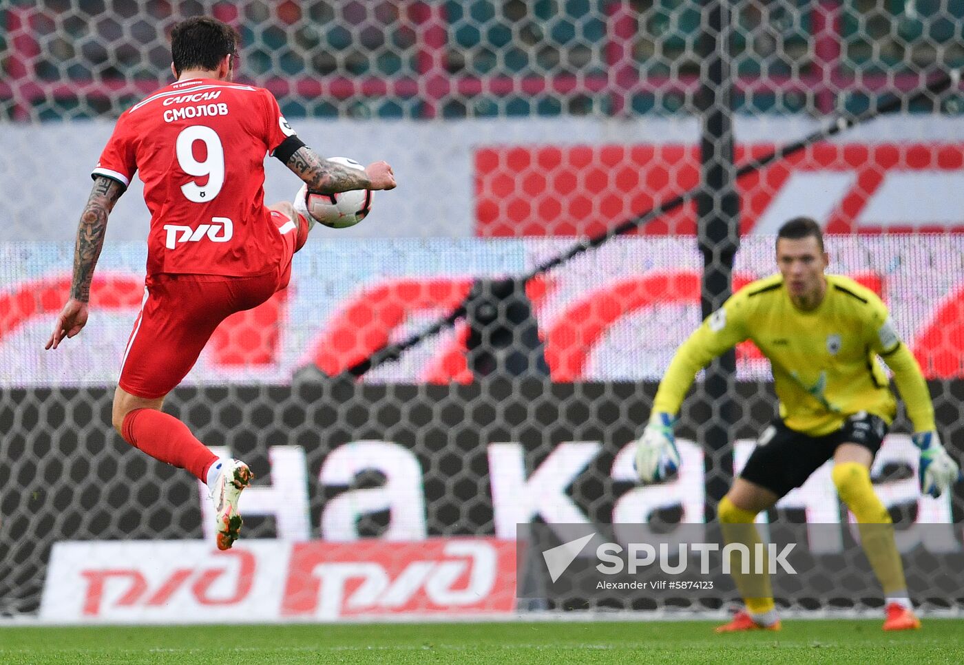 Russia Soccer Premier-League Lokomotiv - Rubin