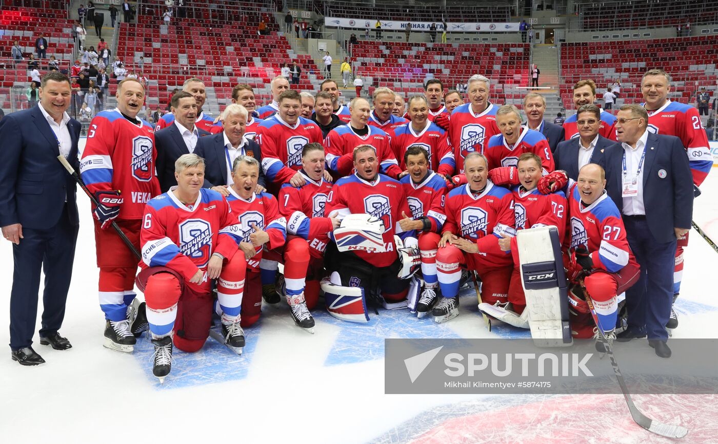 Russia Putin Hockey