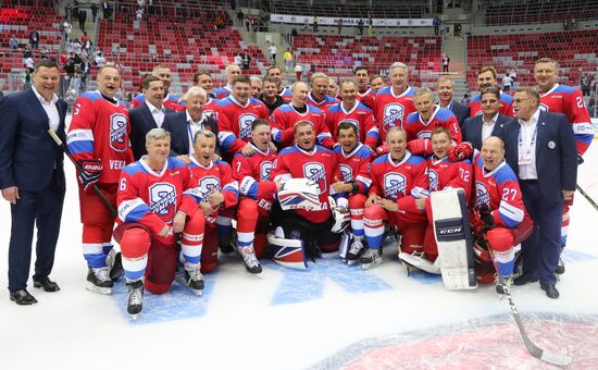 Russia Putin Hockey
