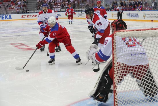 Russia Putin Hockey