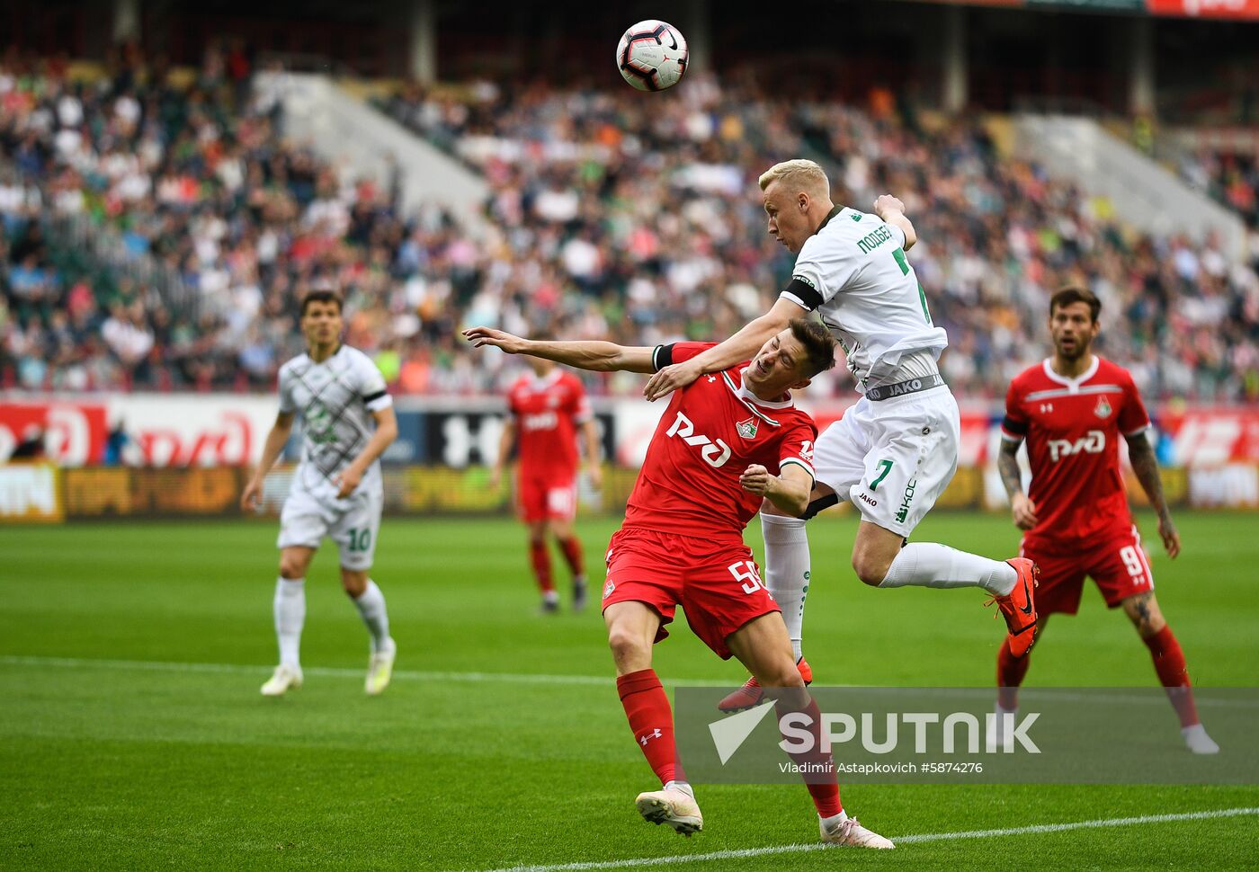 Russia Soccer Premier-League Lokomotiv - Rubin