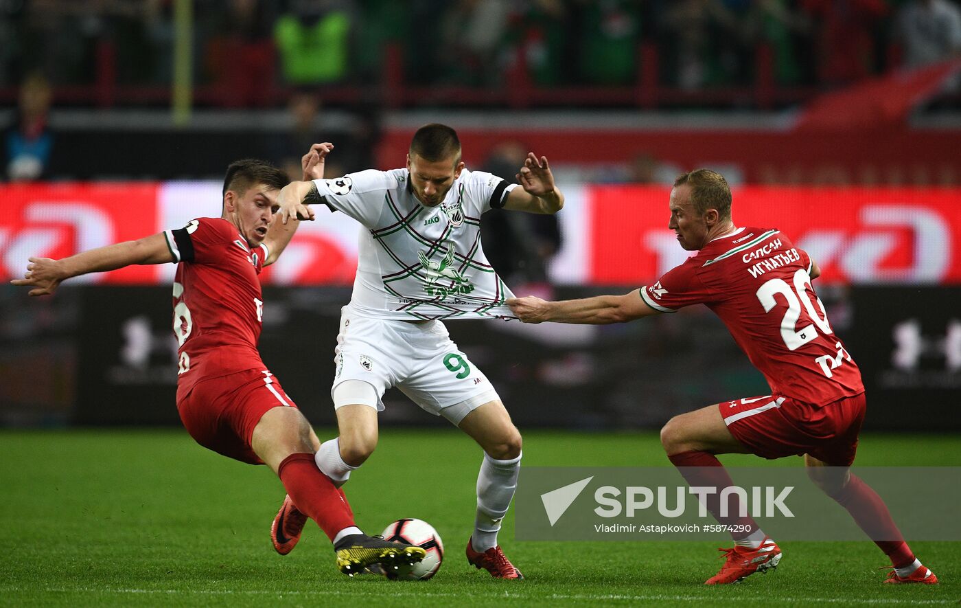 Russia Soccer Premier-League Lokomotiv - Rubin