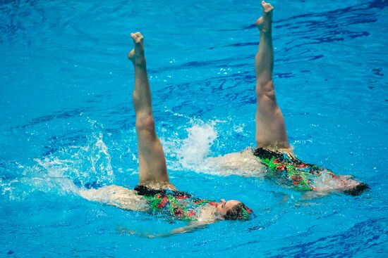 Russia European Artistic Swimming Champions Cup Duet Technical