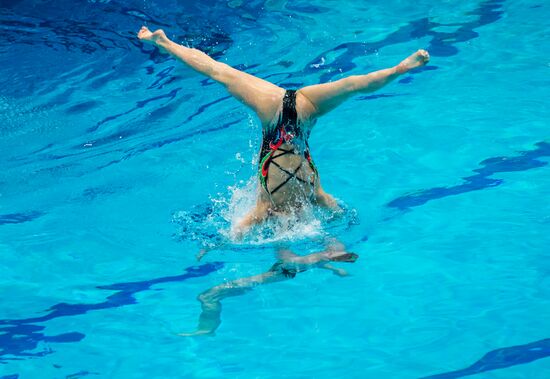 Russia European Artistic Swimming Champions Cup Duet Technical