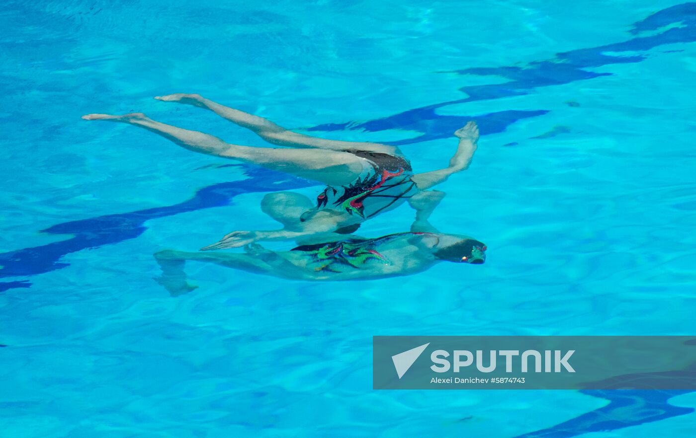 Russia European Artistic Swimming Champions Cup Duet Technical