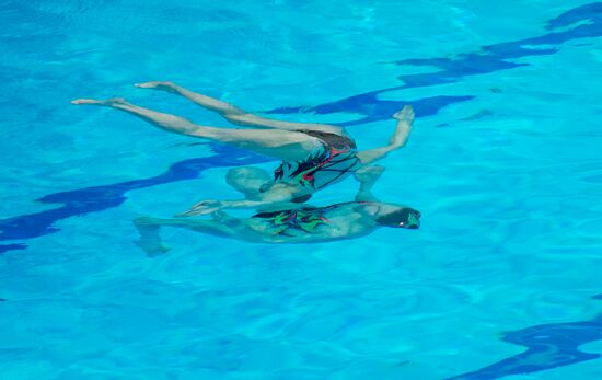 Russia European Artistic Swimming Champions Cup Duet Technical
