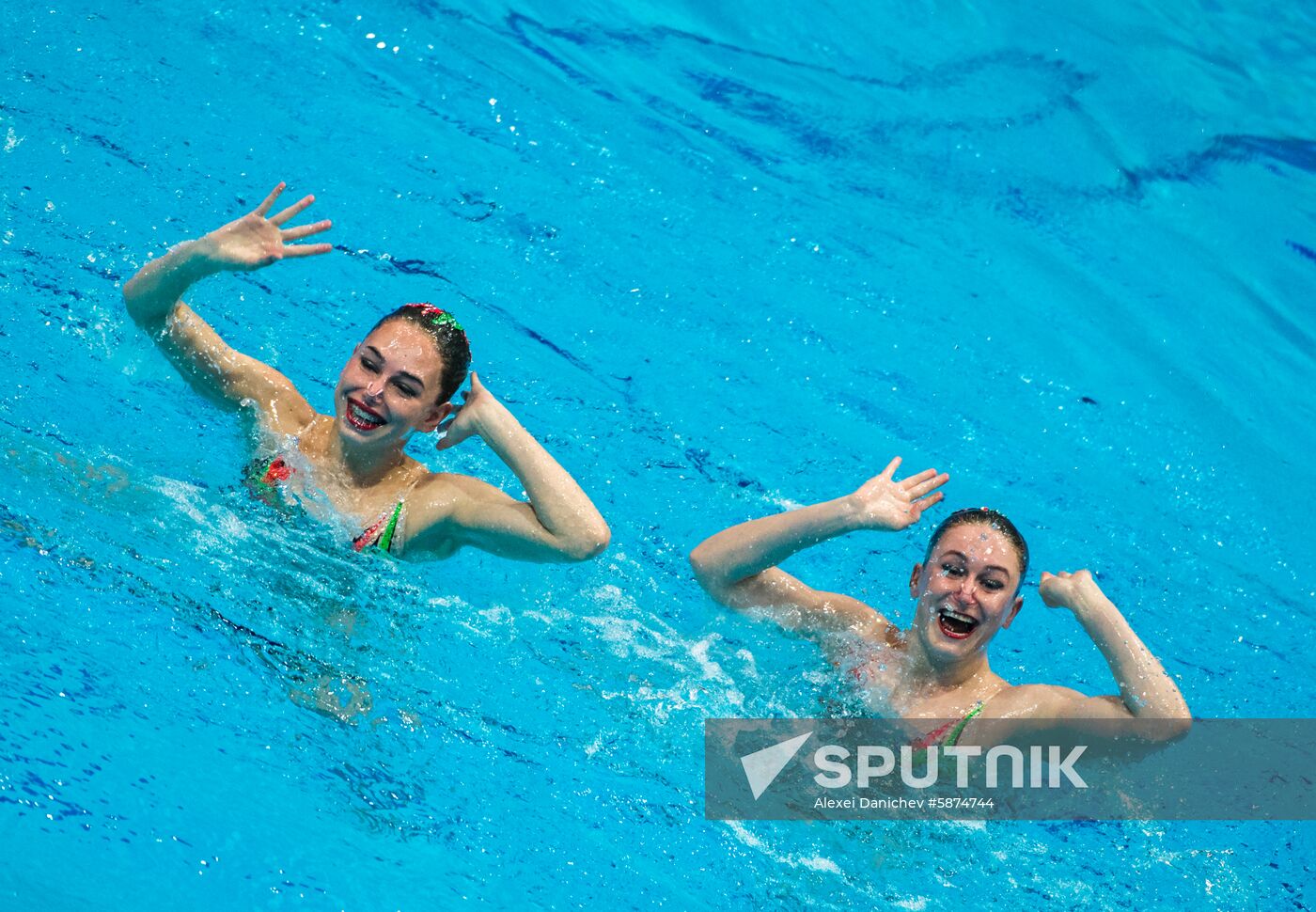 Russia European Artistic Swimming Champions Cup Duet Technical