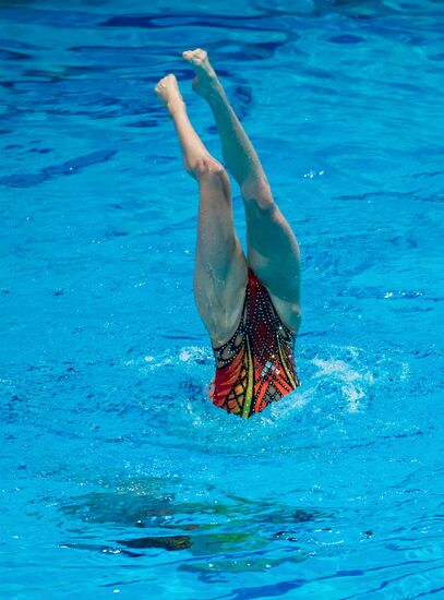 Russia European Artistic Swimming Champions Cup Duet Technical
