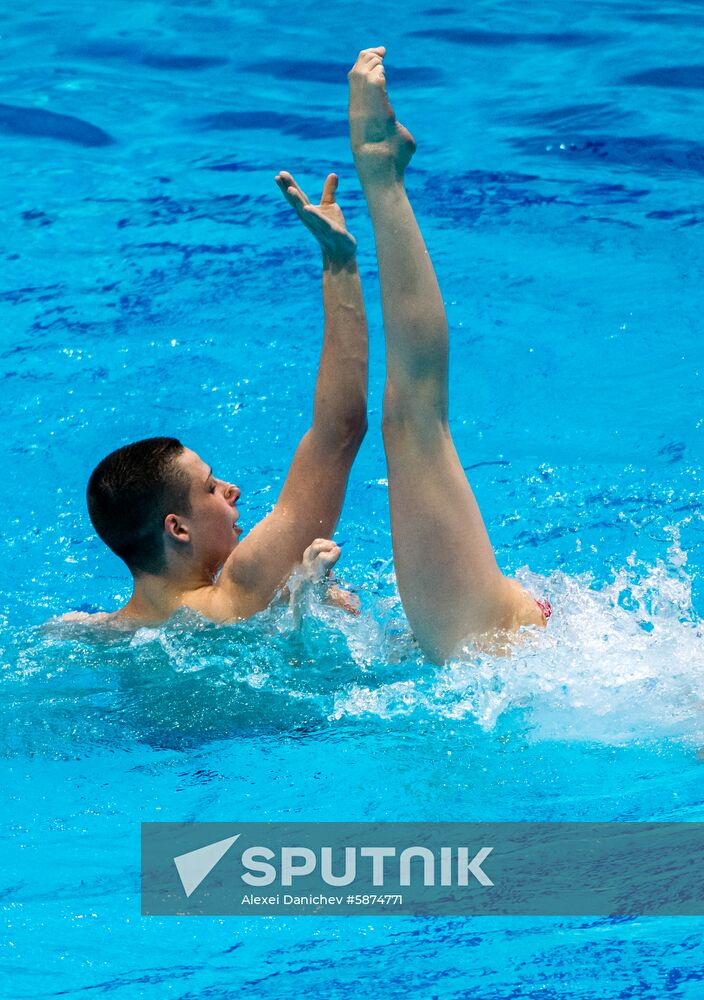 Russia Artistic Swimming Champions Cup Duet Technical