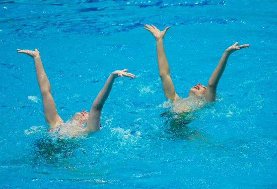 Russia European Artistic Swimming Champions Cup Duet Technical